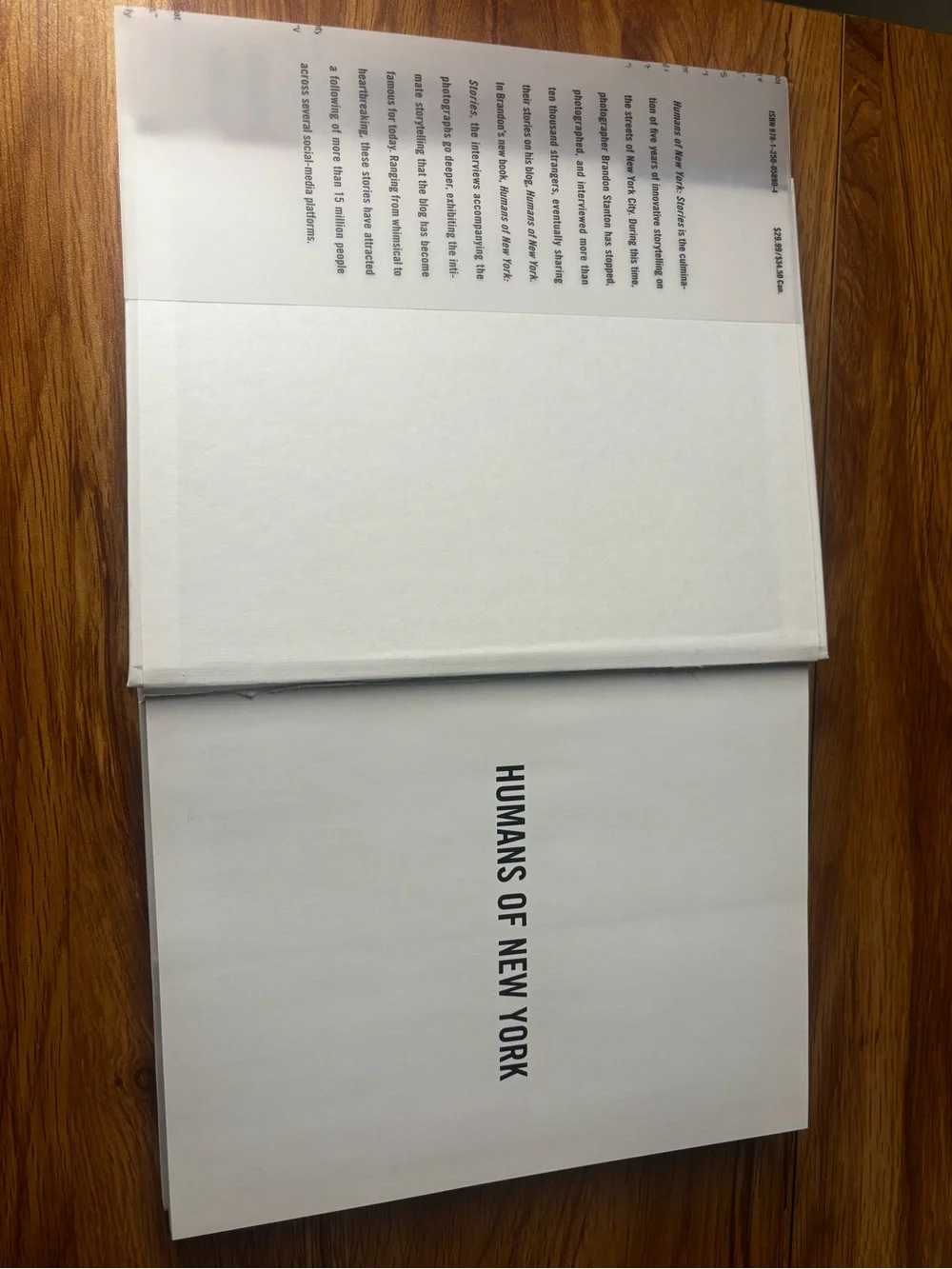Humans of New York Stories - White & Red Hardcover